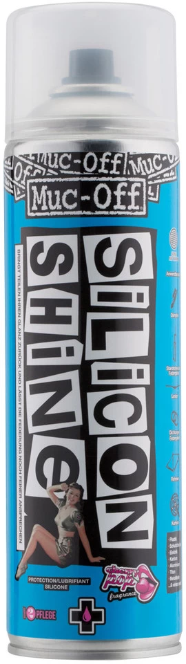 Muc-Off Spray De Silicone Silicon Shine 3 Muc-Off Spray De Silicone Silicon Shine