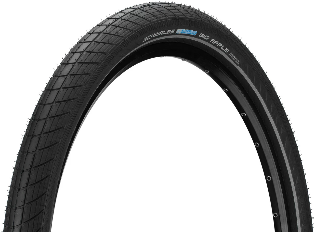 Schwalbe Pneu Rigide Big Apple Performance 20" 3 Schwalbe Pneu Rigide Big Apple Performance 20"