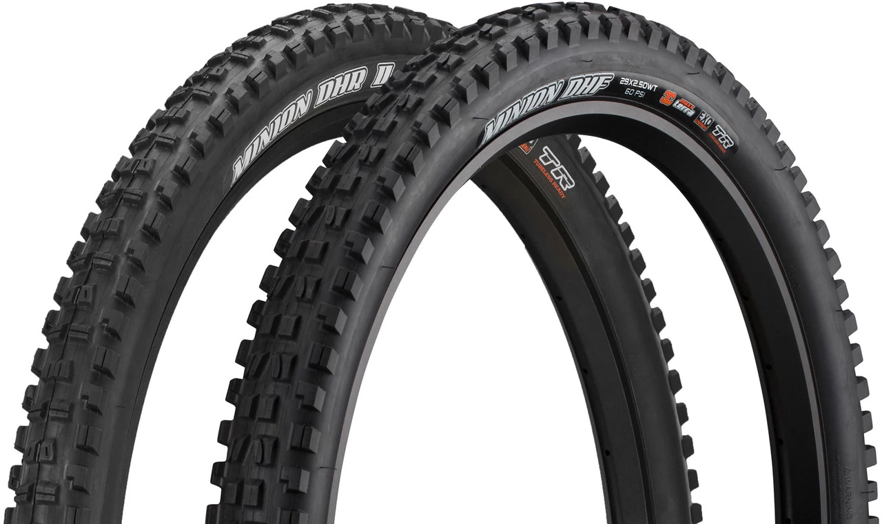 MAXXIS Set De 2 Pneus Souples Minion DHF/DHR II 3C MaxxTerra EXO WT TR 29" 3 MAXXIS Set De 2 Pneus Souples Minion DHF/DHR II 3C MaxxTerra EXO WT TR 29"