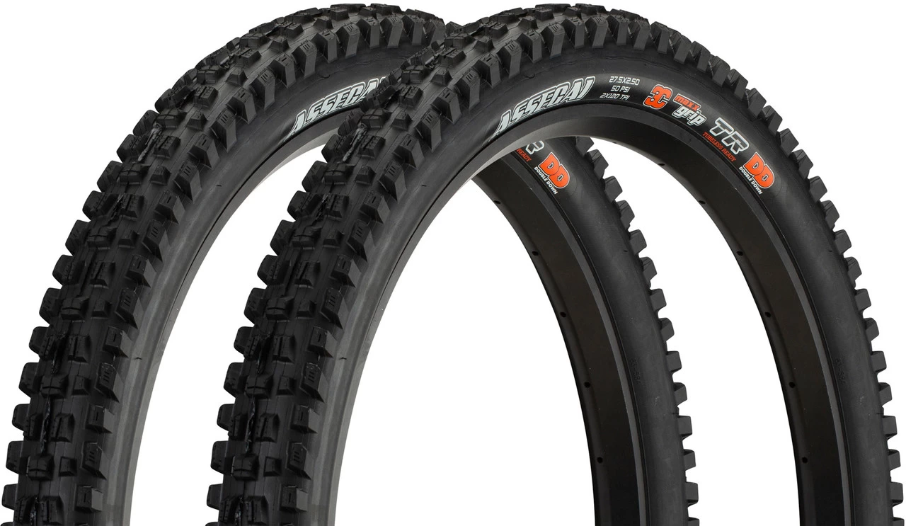 MAXXIS Set De 2 Pneus Souples Assegai 3C MaxxGrip DD WT TR 27,5" 3 MAXXIS Set De 2 Pneus Souples Assegai 3C MaxxGrip DD WT TR 27,5"