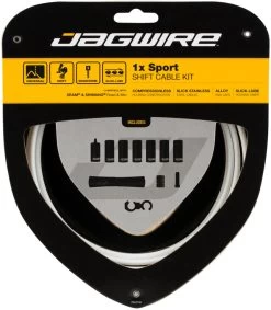 JAGWIRE Set De Câble De Vitesses 1X Sport 10 JAGWIRE Set De Câble De Vitesses 1X Sport -Vélos Accessoires Boutique 319110