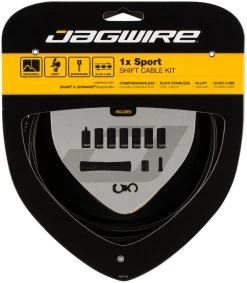 JAGWIRE Set De Câble De Vitesses 1X Sport 12 JAGWIRE Set De Câble De Vitesses 1X Sport -Vélos Accessoires Boutique 319112