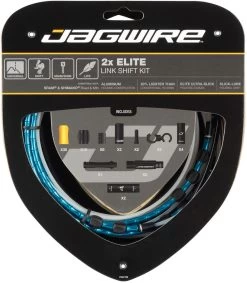 JAGWIRE Set De Câble De Vitesse 2X Elite Link 16 JAGWIRE Set De Câble De Vitesse 2X Elite Link -Vélos Accessoires Boutique 322382