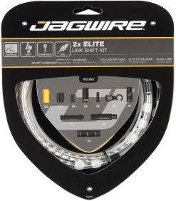 JAGWIRE Set De Câble De Vitesse 2X Elite Link 20 JAGWIRE Set De Câble De Vitesse 2X Elite Link -Vélos Accessoires Boutique 322386