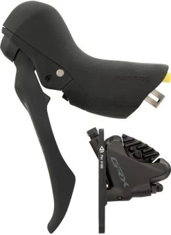 Shimano Set De Freins à Disque Av+arr GRX BR-RX400 + ST-RX600/BL-RX600 -Vélos Accessoires Boutique 383663