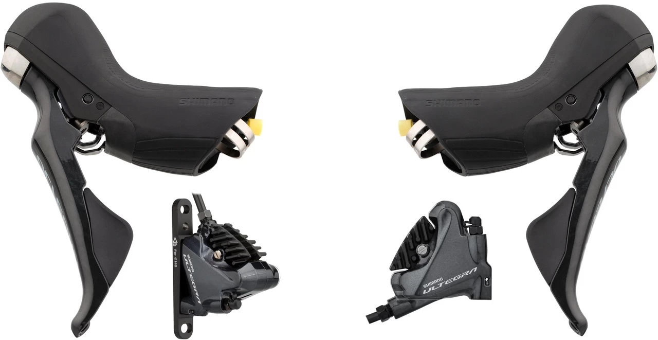 Shimano Set De Freins à Disque Av+arr Ultegra BR-R8070 + ST-R8020 3 Shimano Set De Freins à Disque Av+arr Ultegra BR-R8070 + ST-R8020