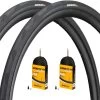 Continental Set De 2 Pneus Souples Grand Prix 5000 28" + Chambres à Air Race 28 -Vélos Accessoires Boutique 398897